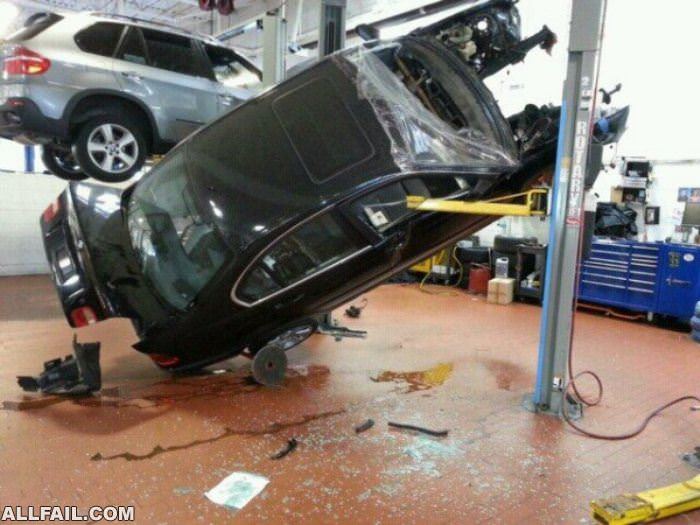 car lift failure