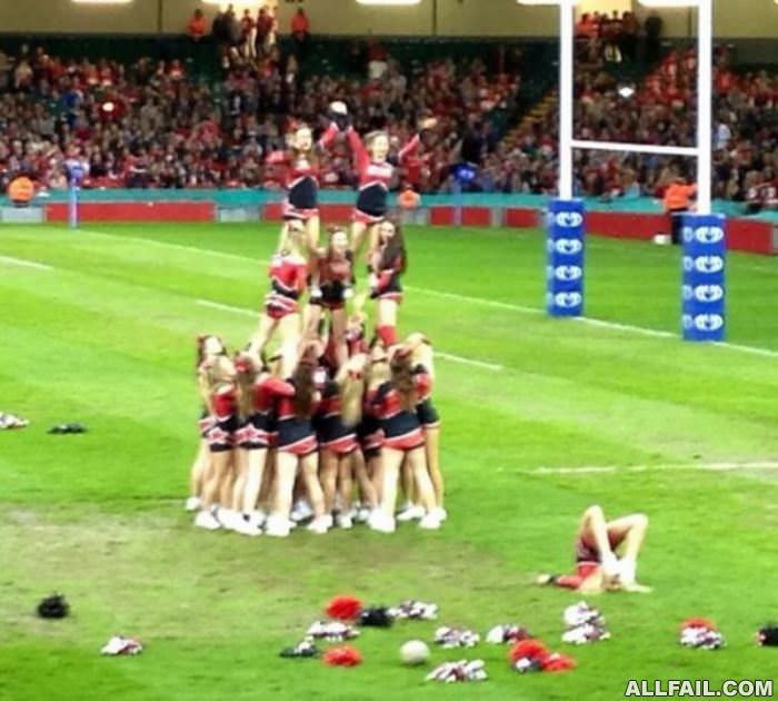 cheering fail