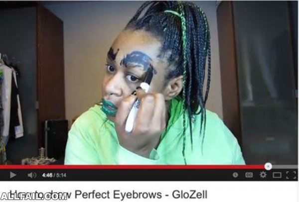 draw perfect eyebrows