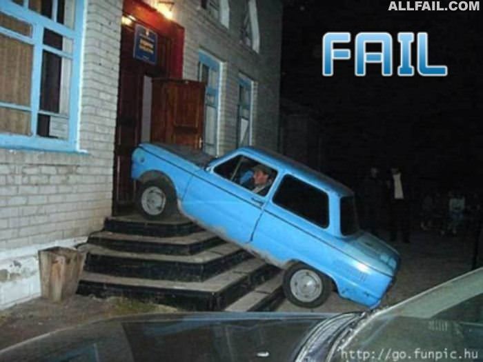 driving parking fail