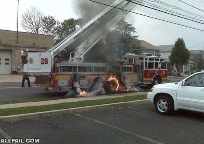 firetruck fail