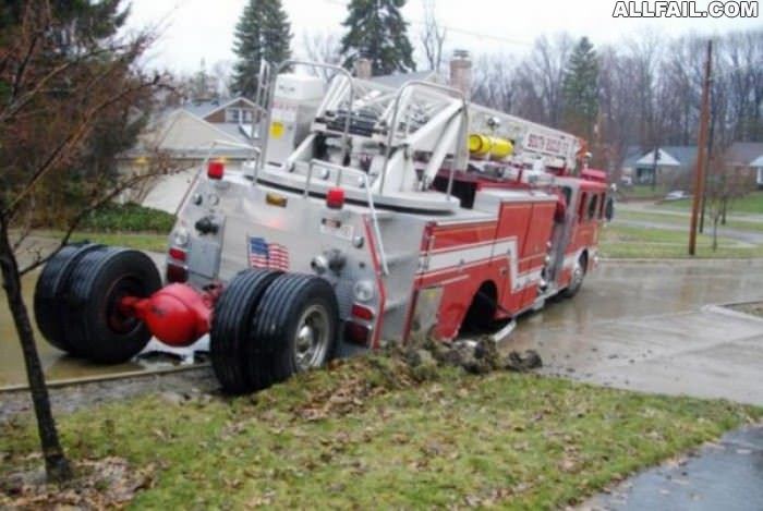 firetruck parking