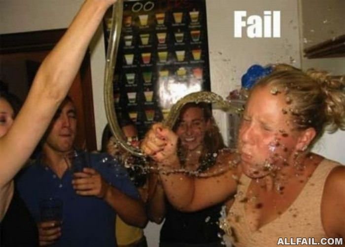 funnel beer fail