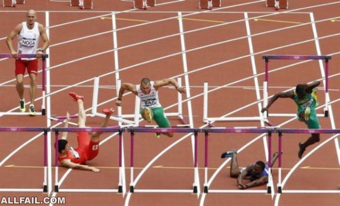 hurdlers failing