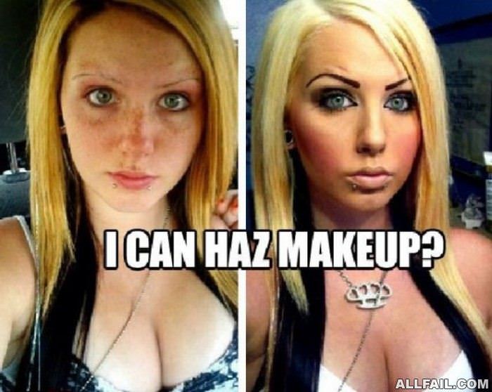 i can has makeup