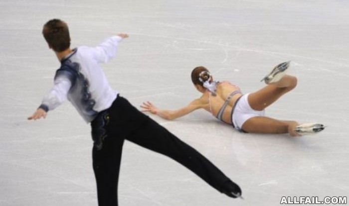 ice skaters fail