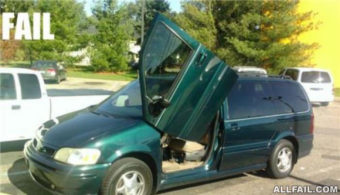 lambo doors van