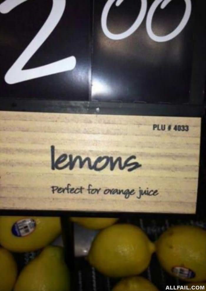 lemons