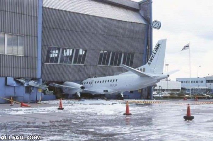 nice plane parking