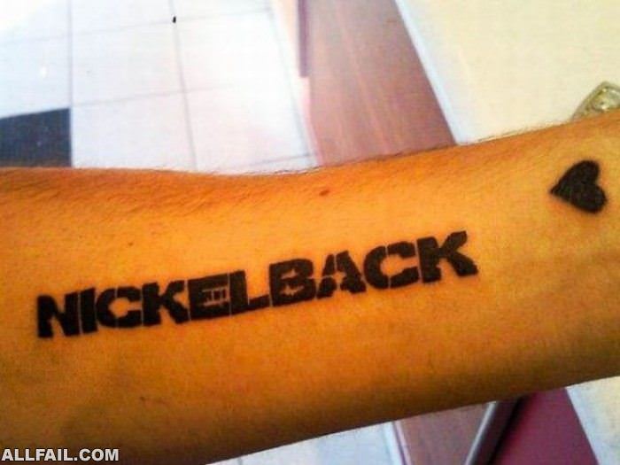 nickleback tattoo