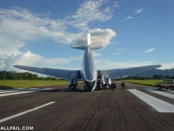 plane fails