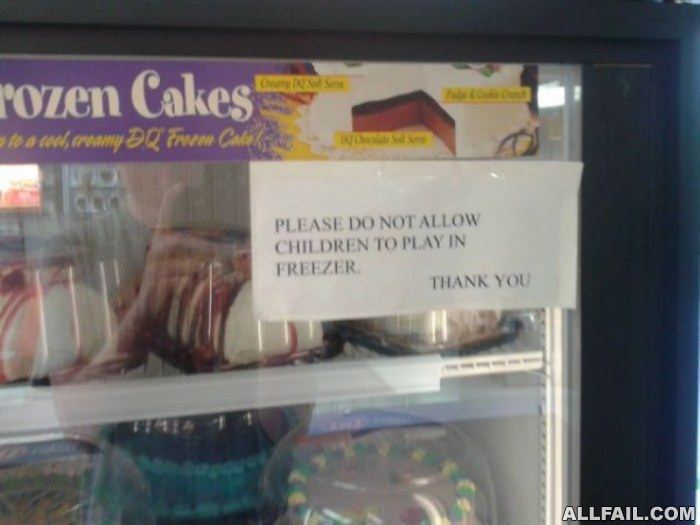please do not allow children