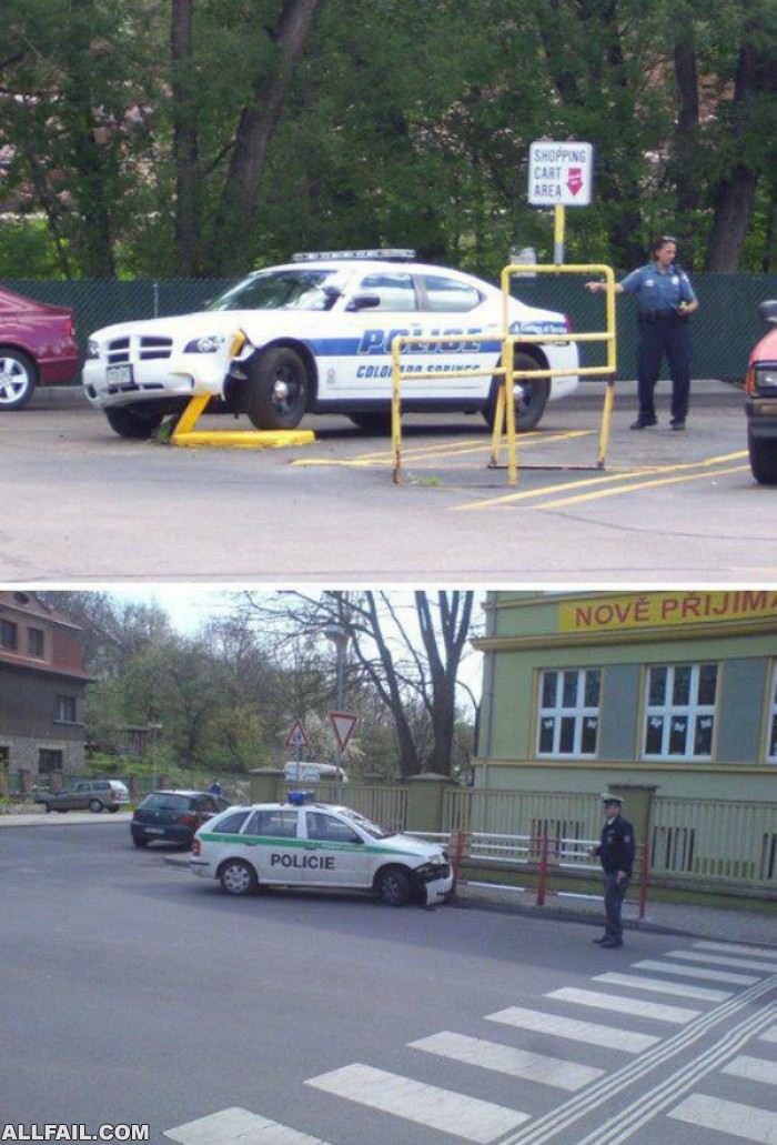 police parking