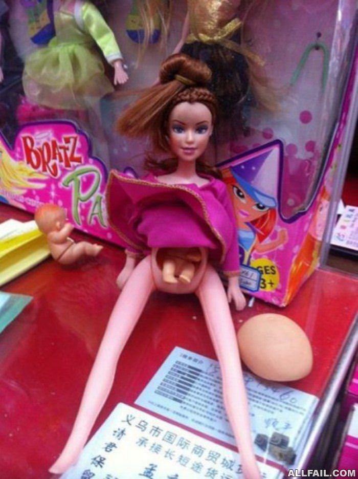 preggos barbie