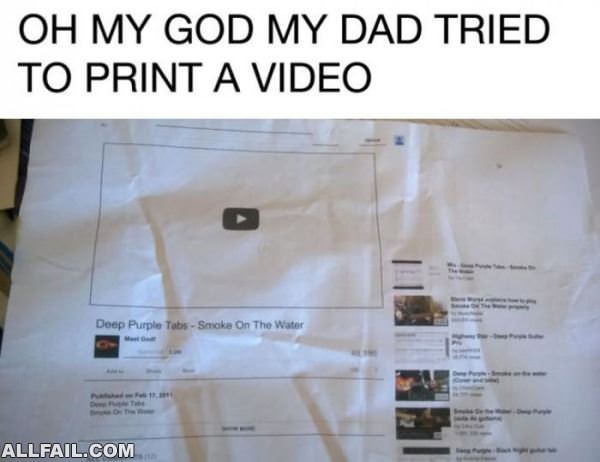 print a video