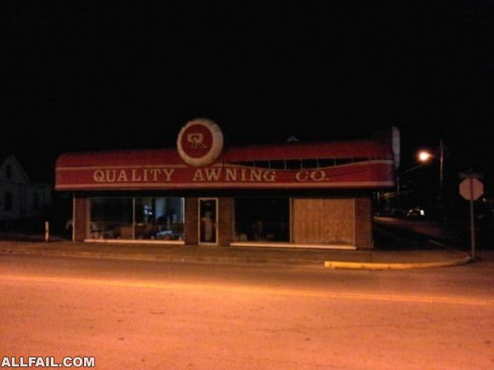 quality fail awnings