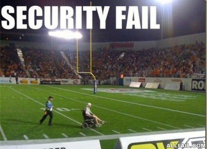 security fail