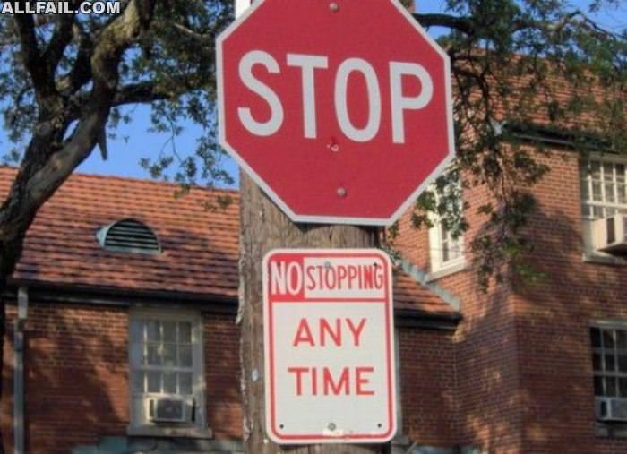 stop or no
