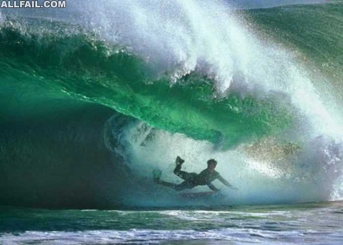 surfing fail