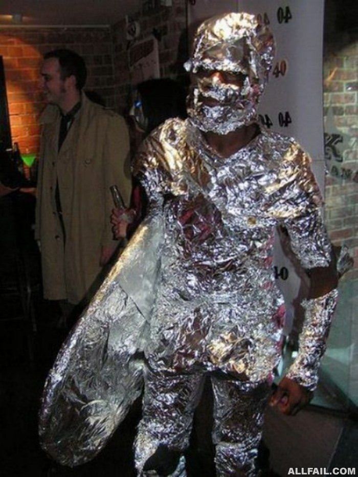 the tin foil man