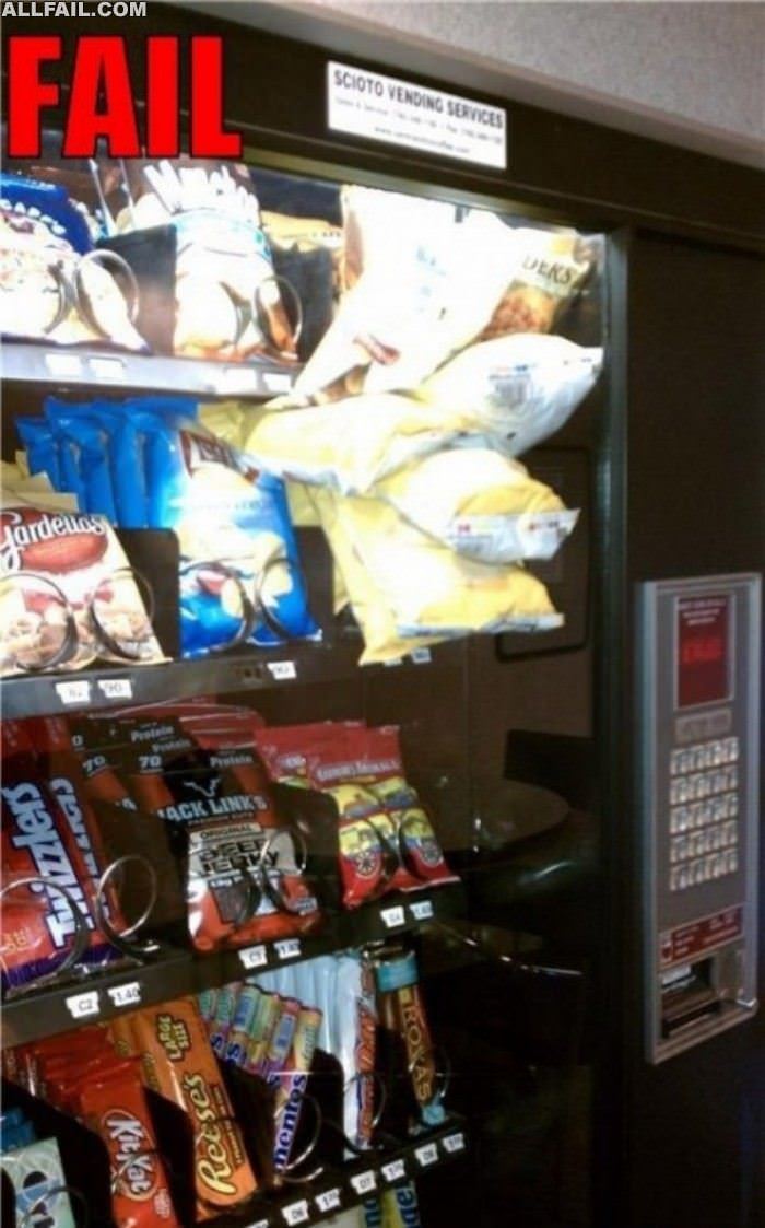 vending fail