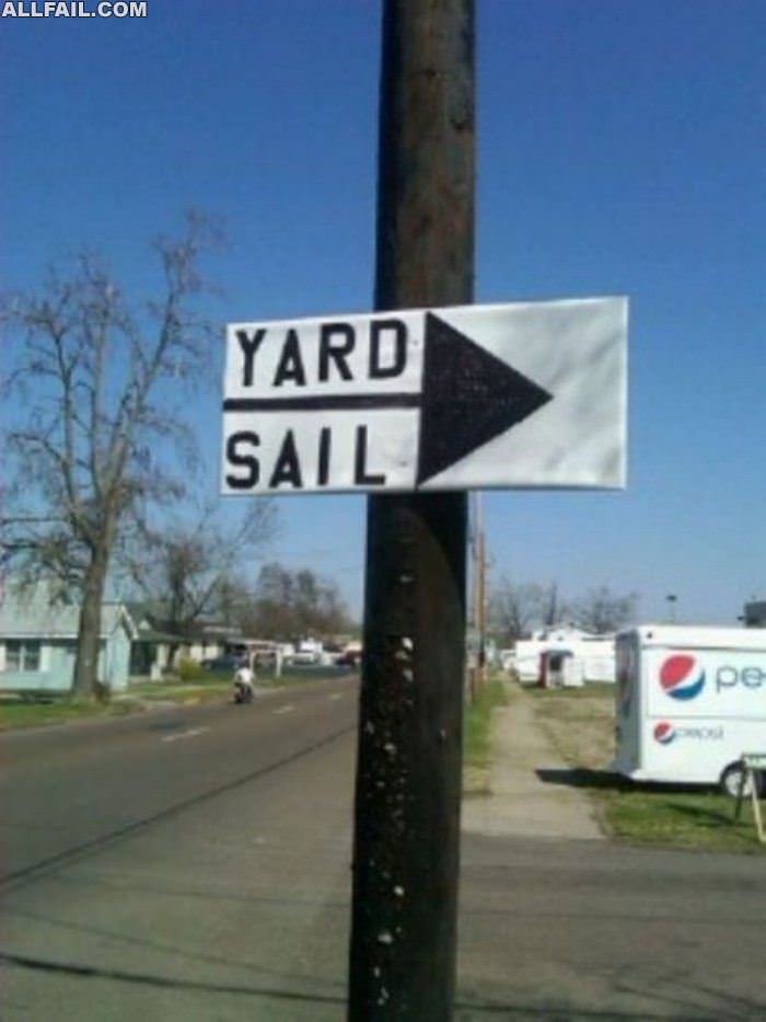 yard sail