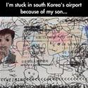 Funnyfailpics-stuck At The Airport